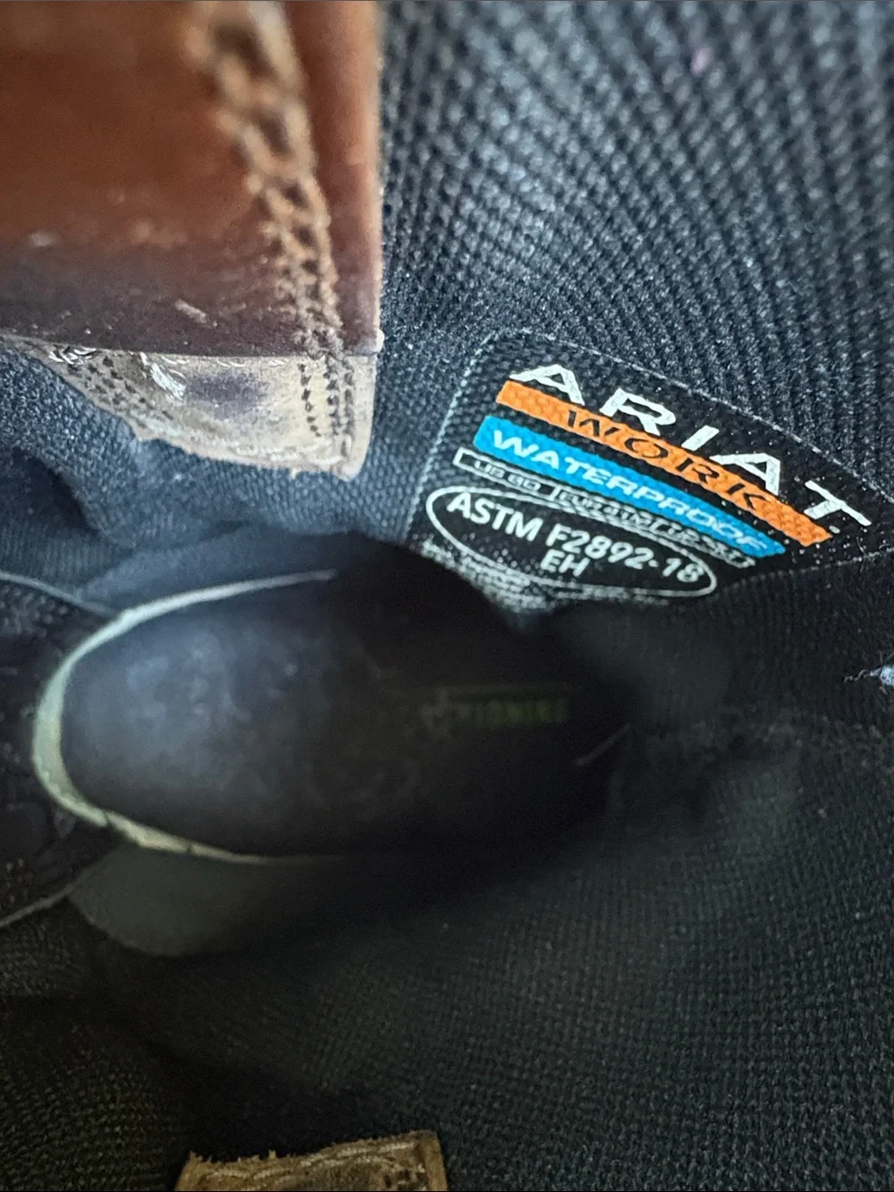Ariat waterproof work boots